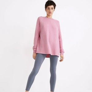 Madewell MWL Airyterry Overdyed Oversized Sweatshirt Size Small